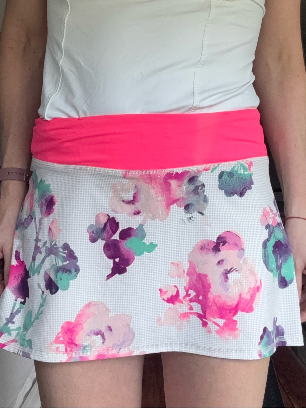 Lululemon Floral Athletic Tennis / Running Skirt Skort - Size 6